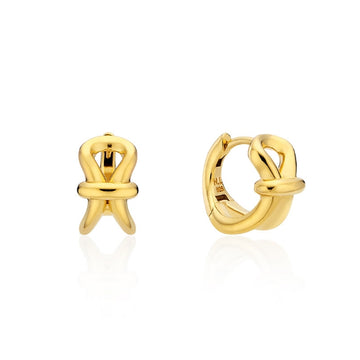Aceh Silver One Touch Earrings